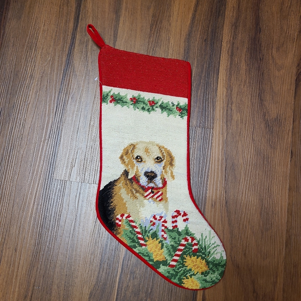 Beagle Christmas Stocking